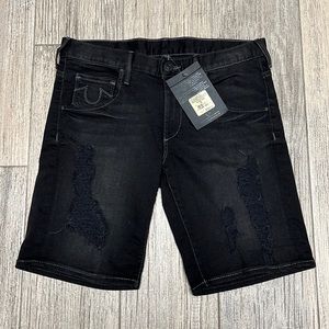 True Religion Women’s Jean Shorts New With Tags Black Size 26